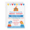 Big Top Circus Invitation