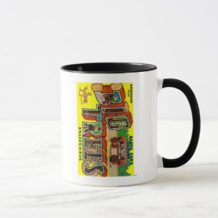 Big Trees, California - Large Letter Scenes Mug