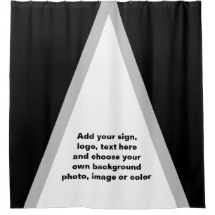 BIG TRIANGLE white & black + your ideas