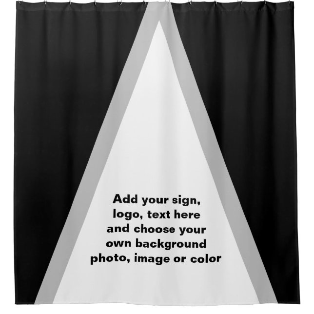 BIG TRIANGLE white & black + your ideas (Front)