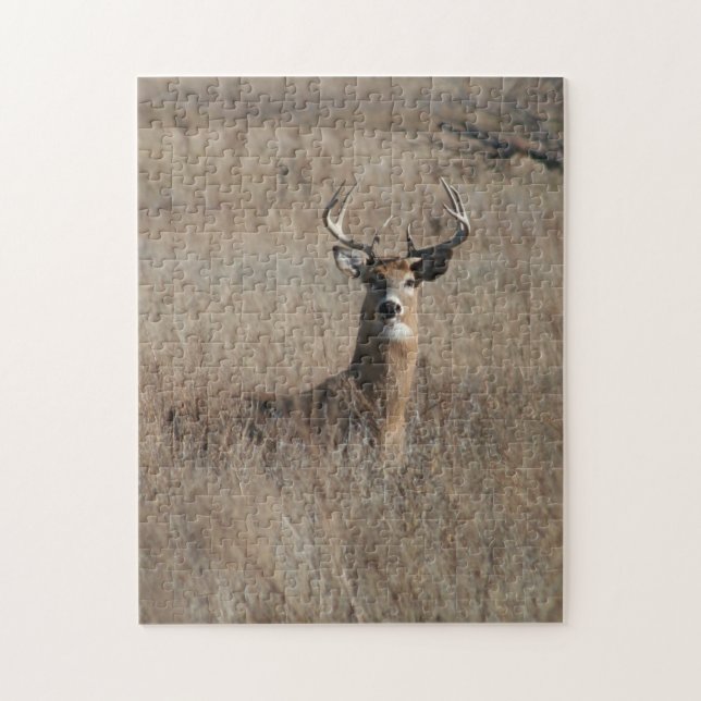 Big Trophy Buck Deer Camo Jigsaw Puzzle. Jigsaw Puzzle (Vertical)