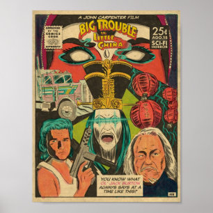 Big Trouble In Little China Movie Poster