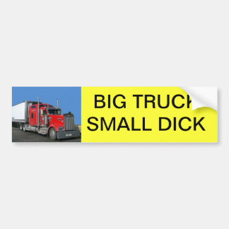 Big Truck Bumper Sticker