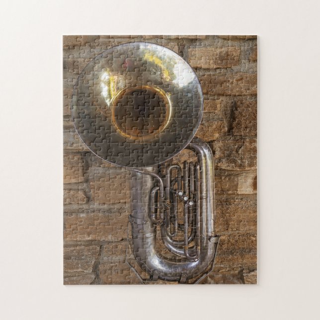 Big Tuba Jigsaw Puzzle (Vertical)