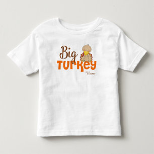 Big Turkey Thanksgiving Personalized T-shirt