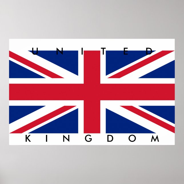 Big United Kingdom Flag Poster UK (Front)