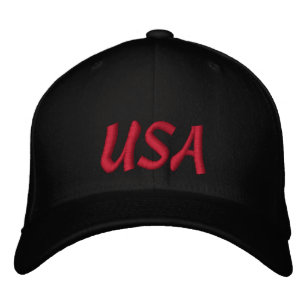 Big USA Embroidered Hat