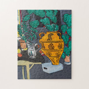 Big Vase of Flowers Jigsaw Puzzle