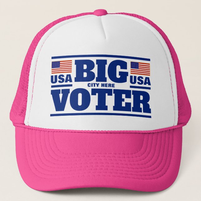 Big Voter™ Trucker Hat (Customize It!) (Front)