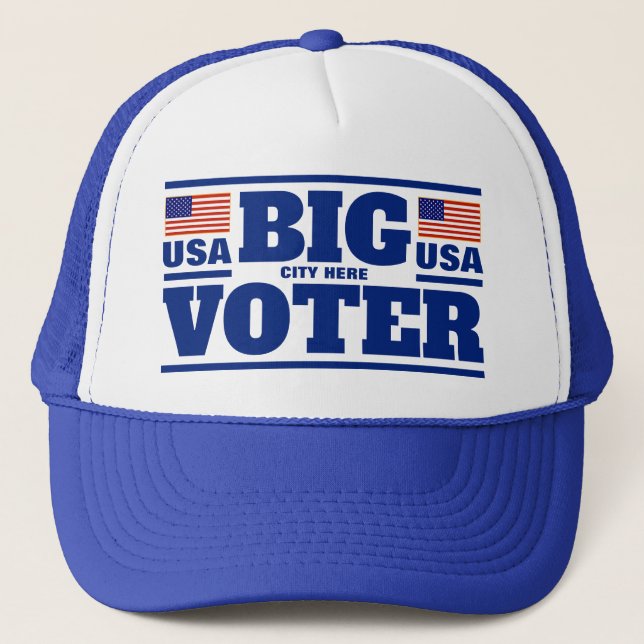 Big Voter™ Trucker Hat (Customize It!) (Front)