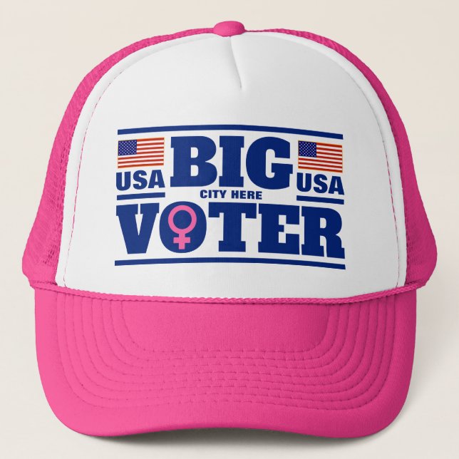 Big Voter™ Trucker Hat (Customize It!) (Front)
