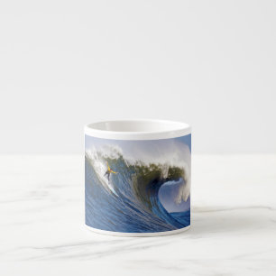 Big Wave at the Mavericks Surfing Competition Espresso Cup