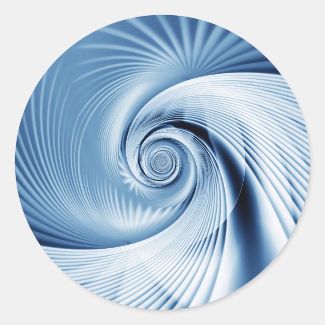 Big Wave Classic Round Sticker (Front)