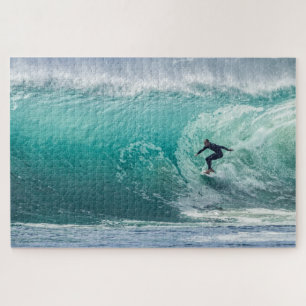Big Wave Surfer Jigsaw Puzzle