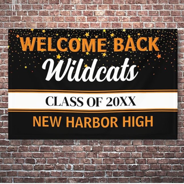 Big Welcome Back Class Reunion Banner (Creator Uploaded)