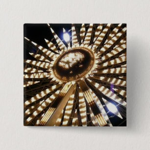 Big Wheel Christmas Star 2 Inch Square Button