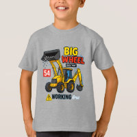 Big Wheel Construction Truck Graphic design 