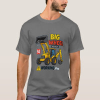 Big Wheel Construction Truck Graphic.