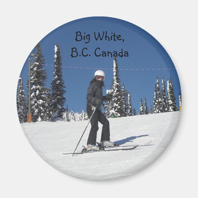 Big White, B.C. Canada Magnet (Front)