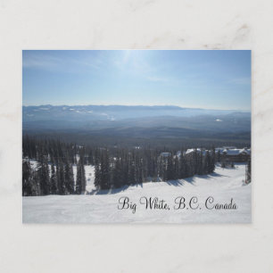 Big White, B.C. Canada Postcard
