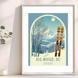 Big White British Columbia Canada Poster