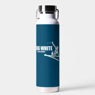 Big White British Columbia Skier Water Bottle
