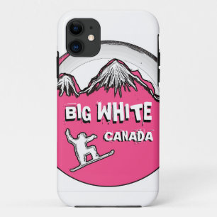 Big White Canada pink snowboard iphone 5 case