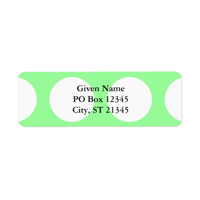 Big White Dots (Front)