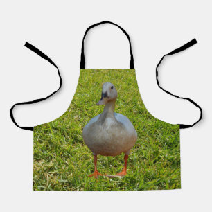 Big White Duck, Kids Full Print Apron