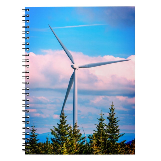 Big Wind Turbine Notebook (Front)