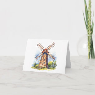 Big Windmill BLANK Card