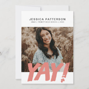 Big YAY Graduate Announcement