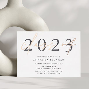 Big Year 2022 Graduation Party Foil Invitation