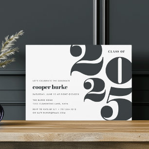 Big Year Graduation Party Invitation