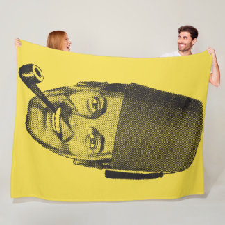BIG YELLOW BOB BLANKEY FLEECE BLANKET
