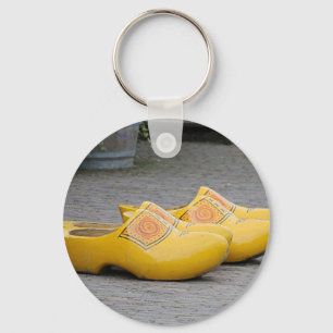 Big yellow clogs, Holland Keychain