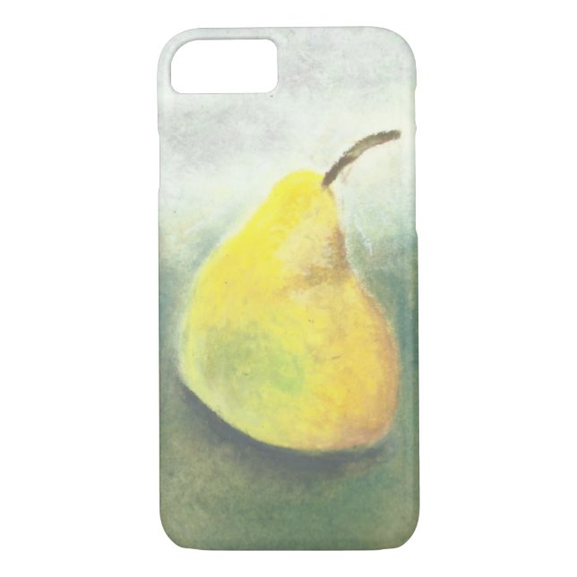 Big Yellow Pear Case-Mate iPhone Case (Back)