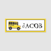 Big Yellow School Bus Teacher Driver Education