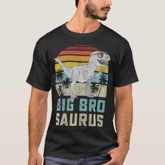 Bigbrosaurus T Re Dinosaur Big Bro Saurus Brother T-Shirt