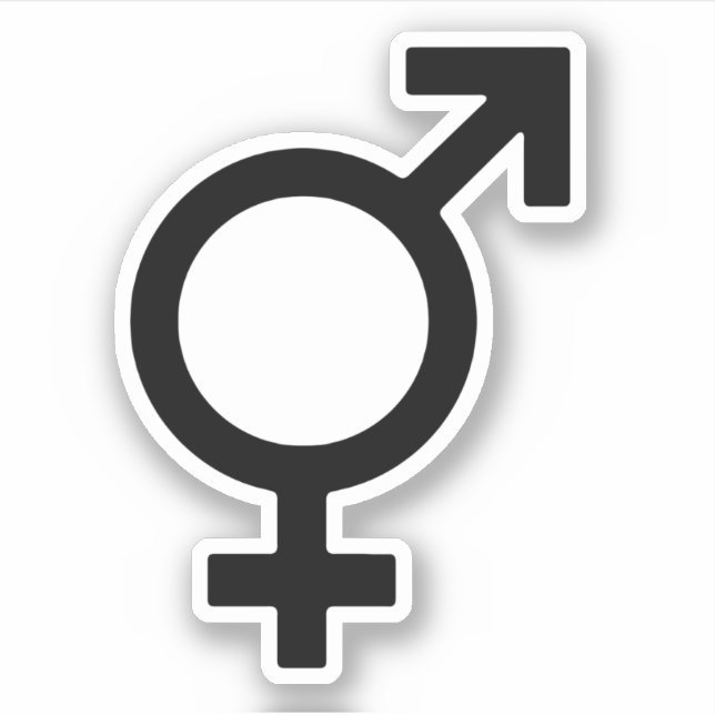 Bigender Gender Symbol (Front)