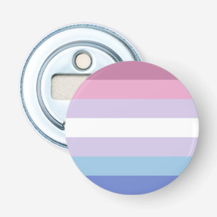 Bigender Pride Flag Bottle Opener