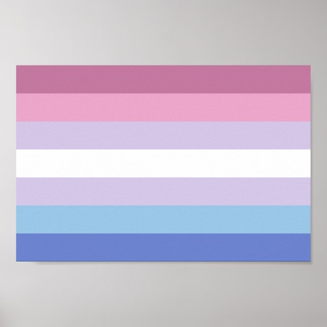 Bigender Pride Poster (Front)