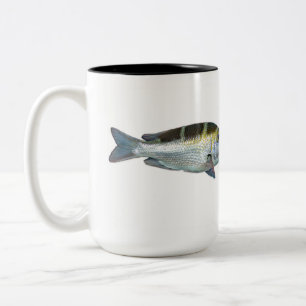 Bigeye Emperor, Mu, Monotaxis grandoculis Two-Tone Coffee Mug