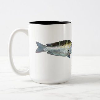 Bigeye Emperor, Mu, Monotaxis grandoculis Two-Tone Coffee Mug