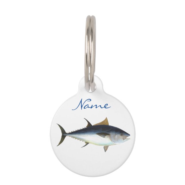 Bigeye Tuna Style Thunder_Cove Pet Tag (Front)