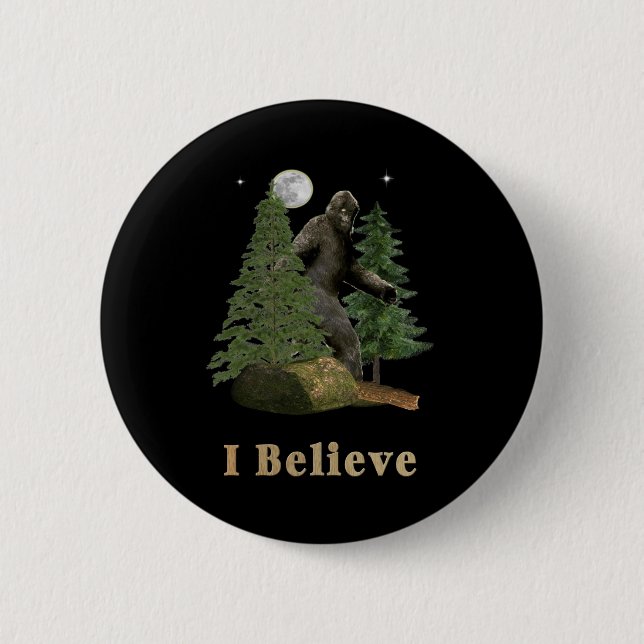 Bigfoot 2 Inch Round Button (Front)