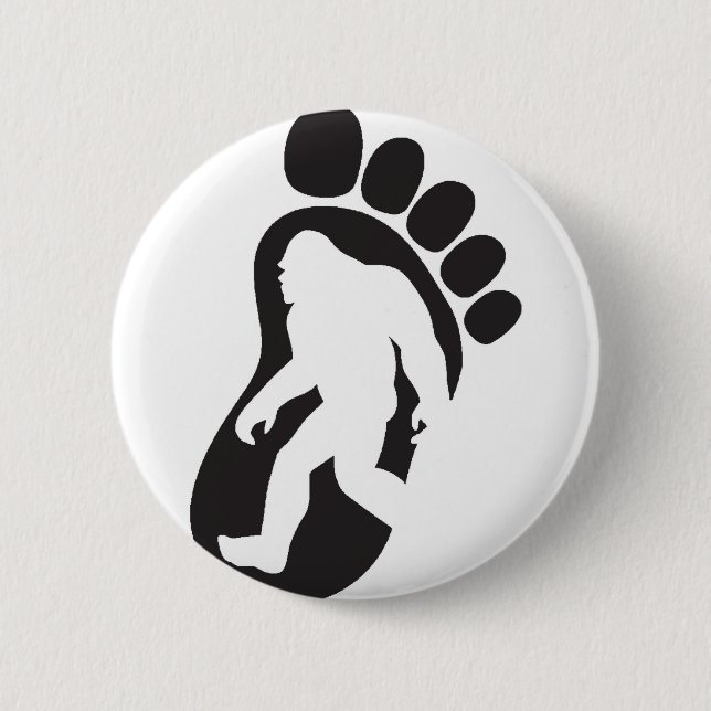 Bigfoot 2 Inch Round Button (Front)