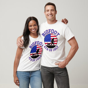 Bigfoot 4th of July Fun Tee