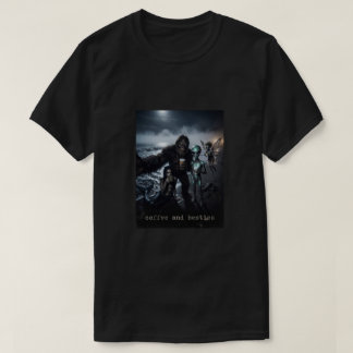 Bigfoot Alien Mermaid Fairy Dark Fantasy Vintage T-Shirt