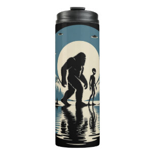 Bigfoot Alien UFO Cryptid Tumbler